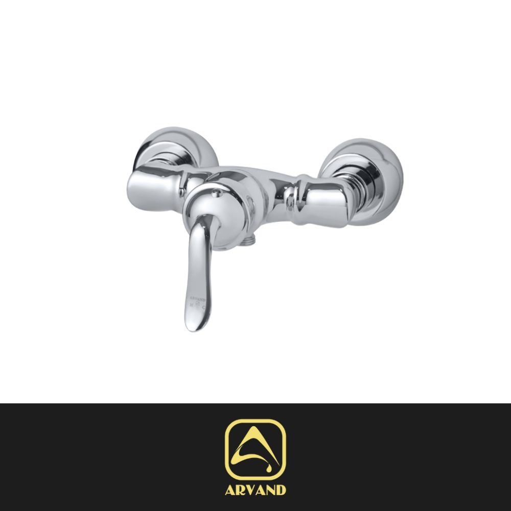 شیر توالت وینز کروم براق اروند