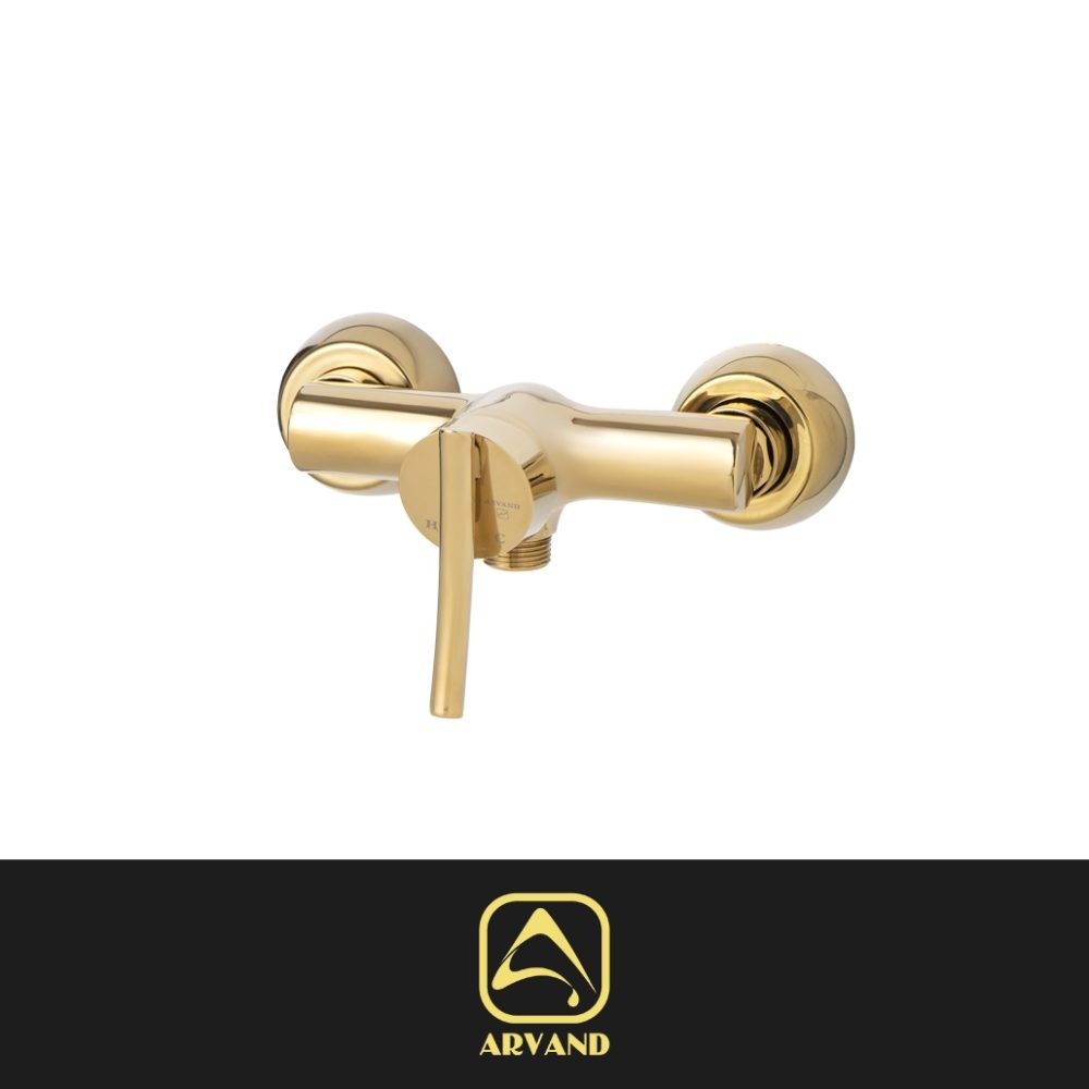 شیر توالت وین طلایی براق اروند