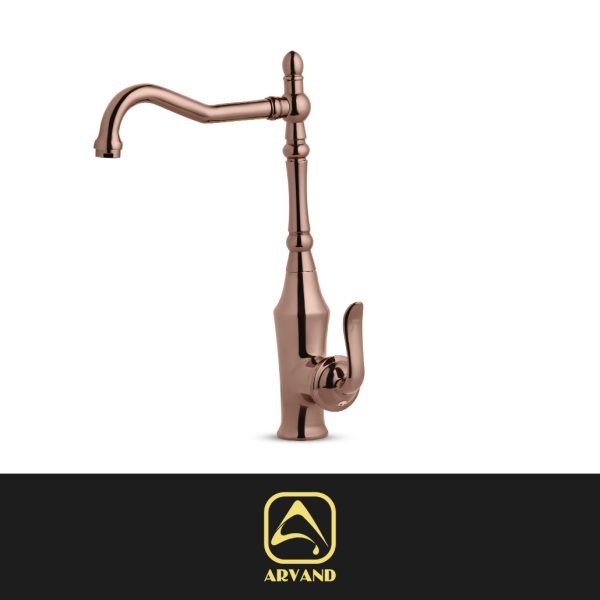 شیر سینک ونیز رزگلد براق اروند