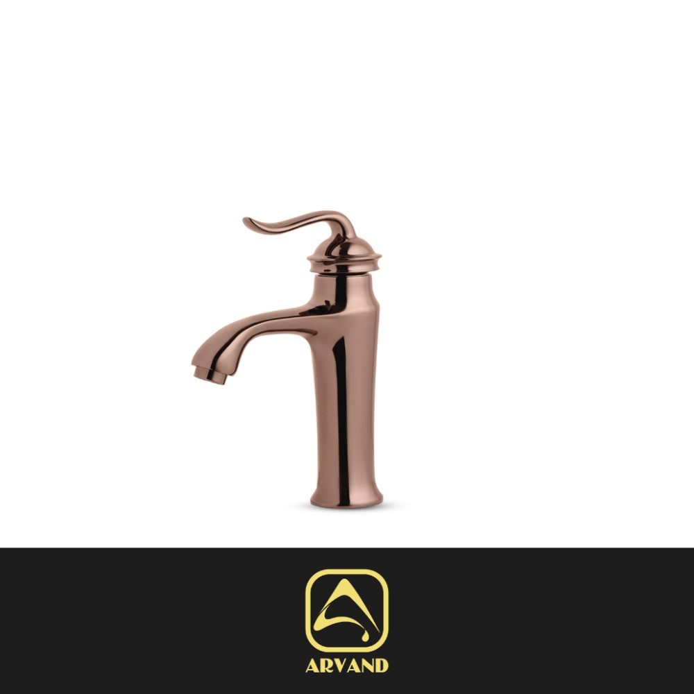 شیر روشویی ونیز رزگلد براق اروند