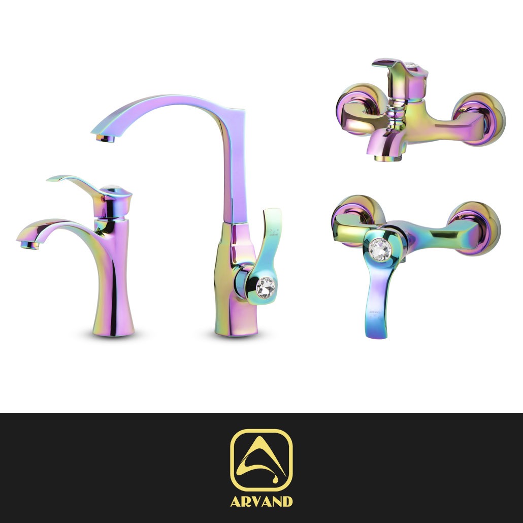 ست شیرآلات آتل هفت رنگ اروند