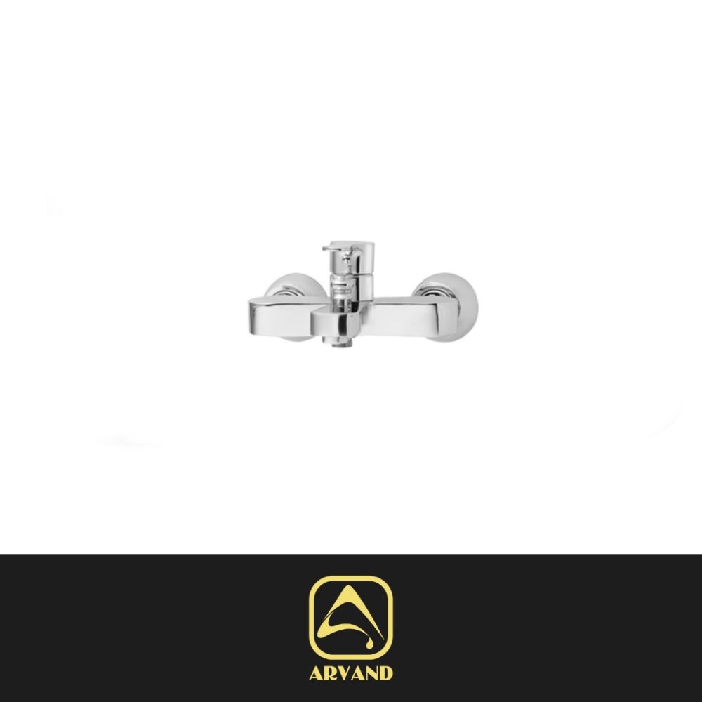 شیر حمام پارما استیل براق اروند