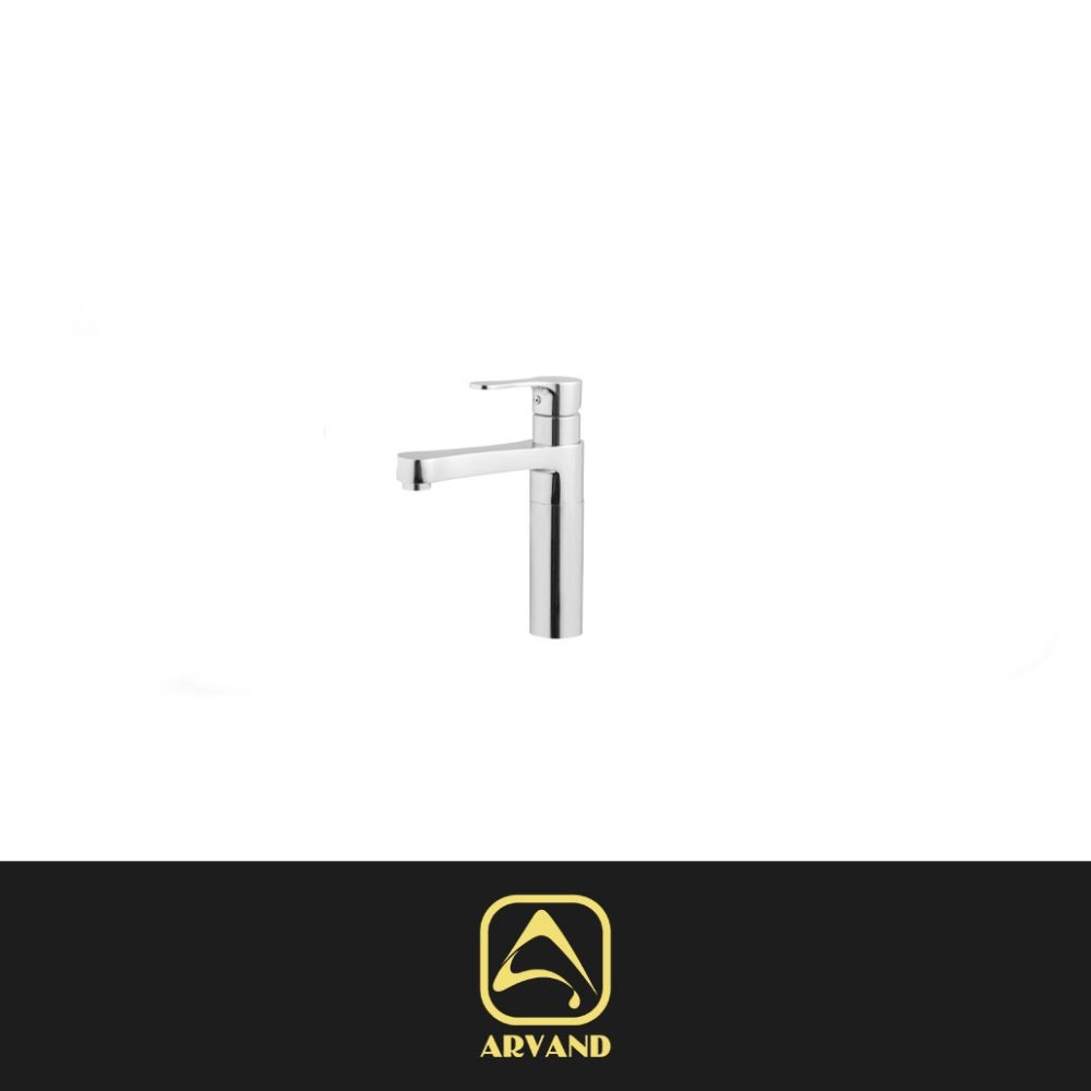 شیر روشویی پارما استیل براق اروند