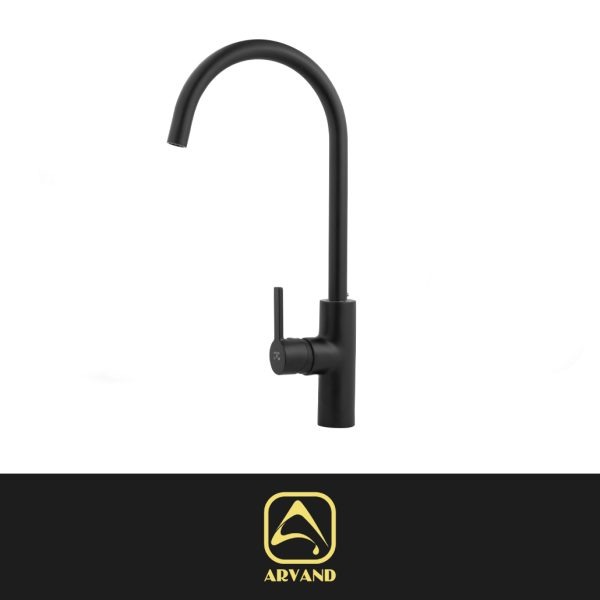 شیر سینک پاویا مشکی اروند