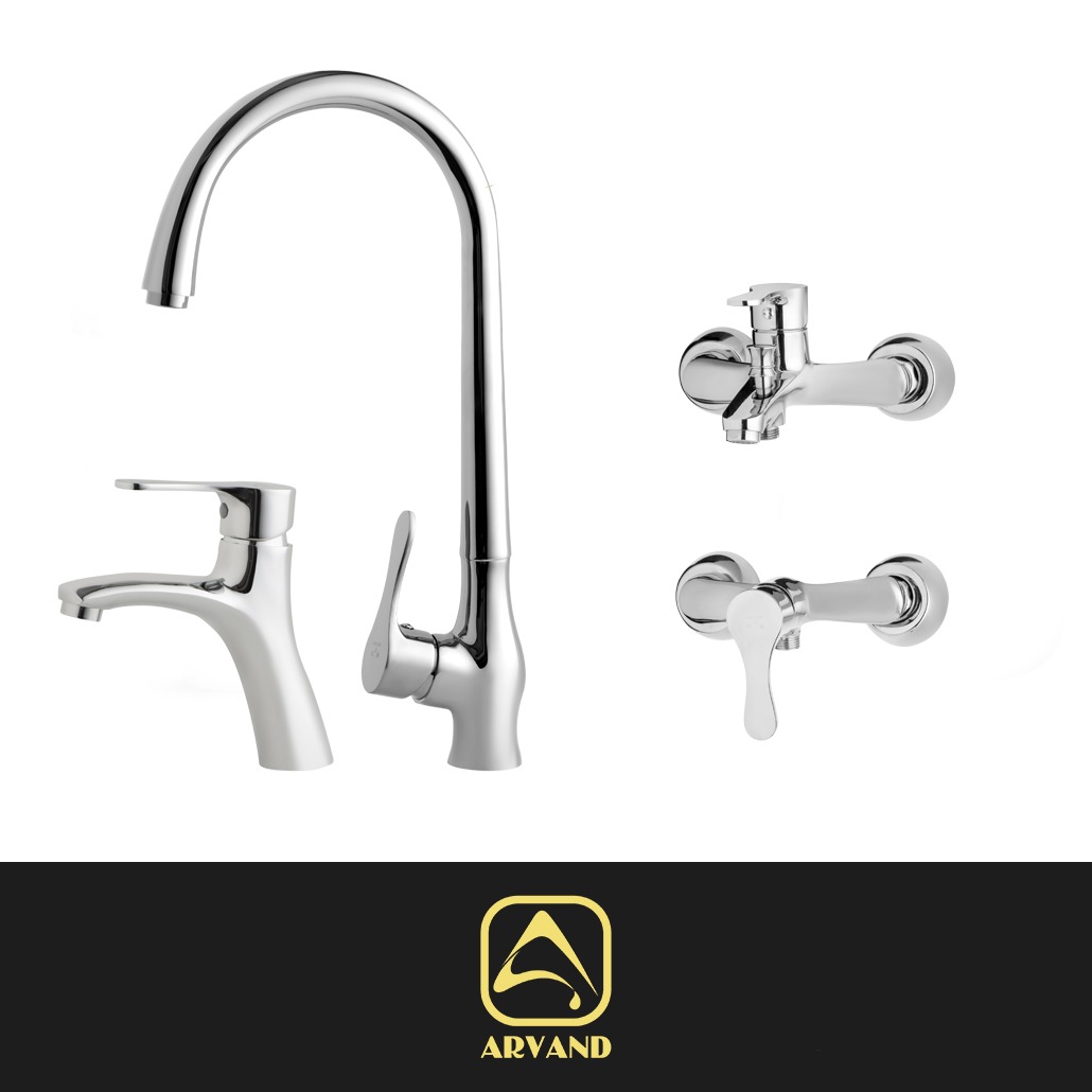 ست شیرآلات مارینو کروم اروند