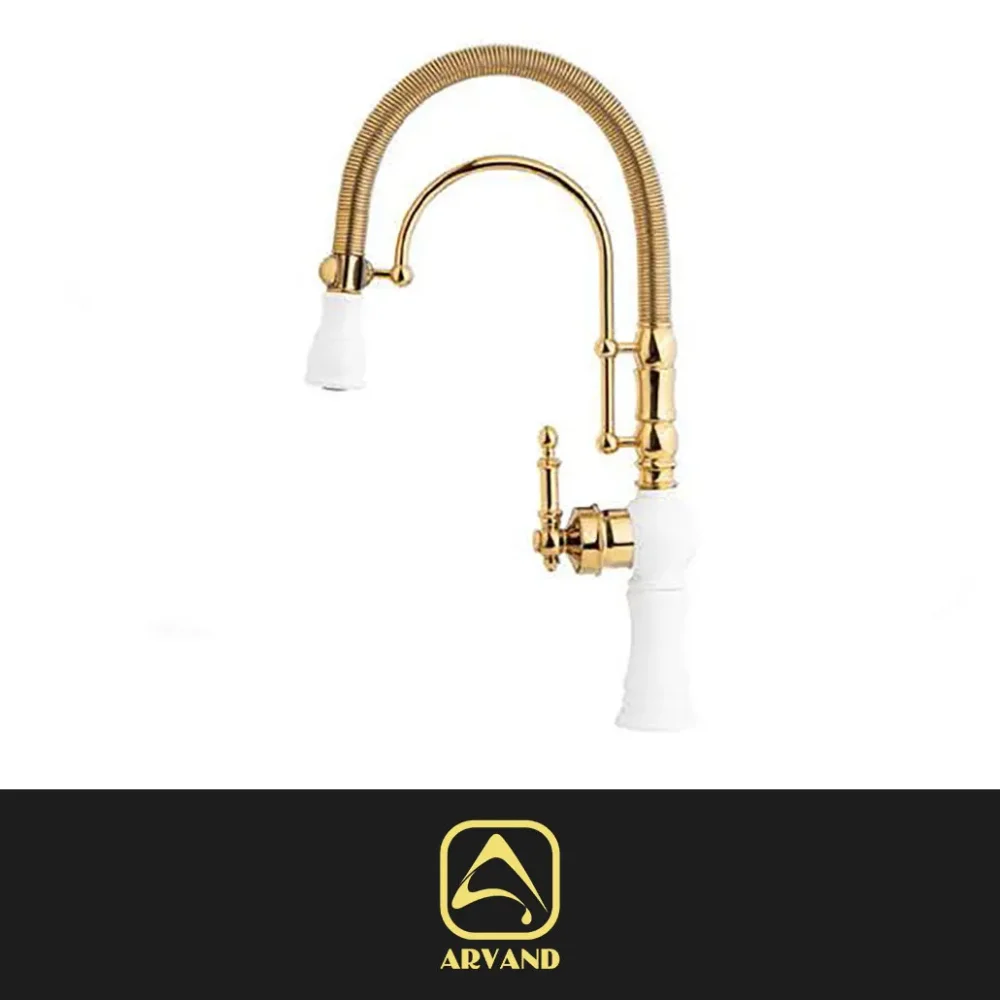 شیر سینک فنری برشا