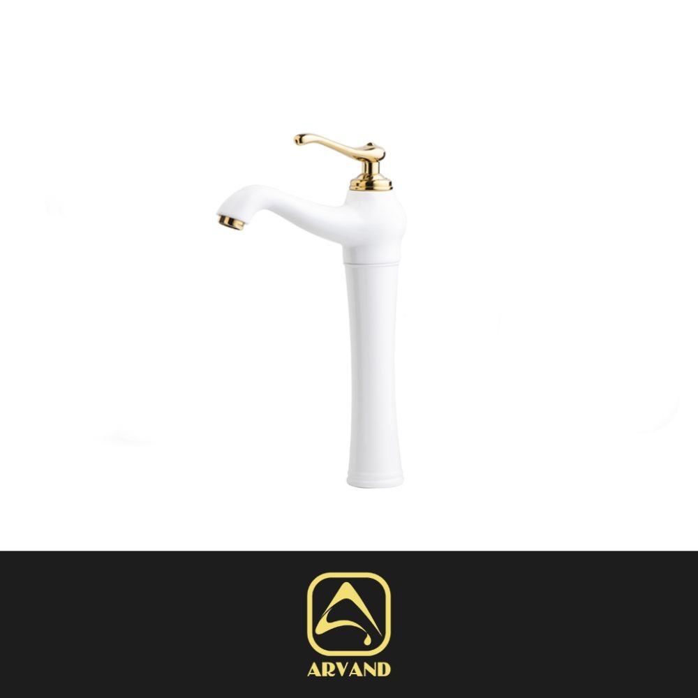 شیر روشویی پایه بلند فلورا - تصویر 4