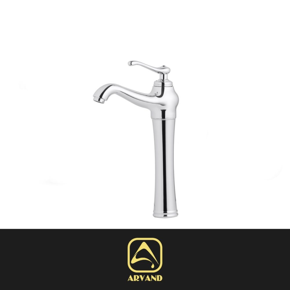 شیر روشویی پایه بلند فلورا